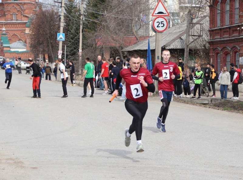 В Кунгуре команда отдела полиции стала серебряным призером легкоатлетической эстафеты